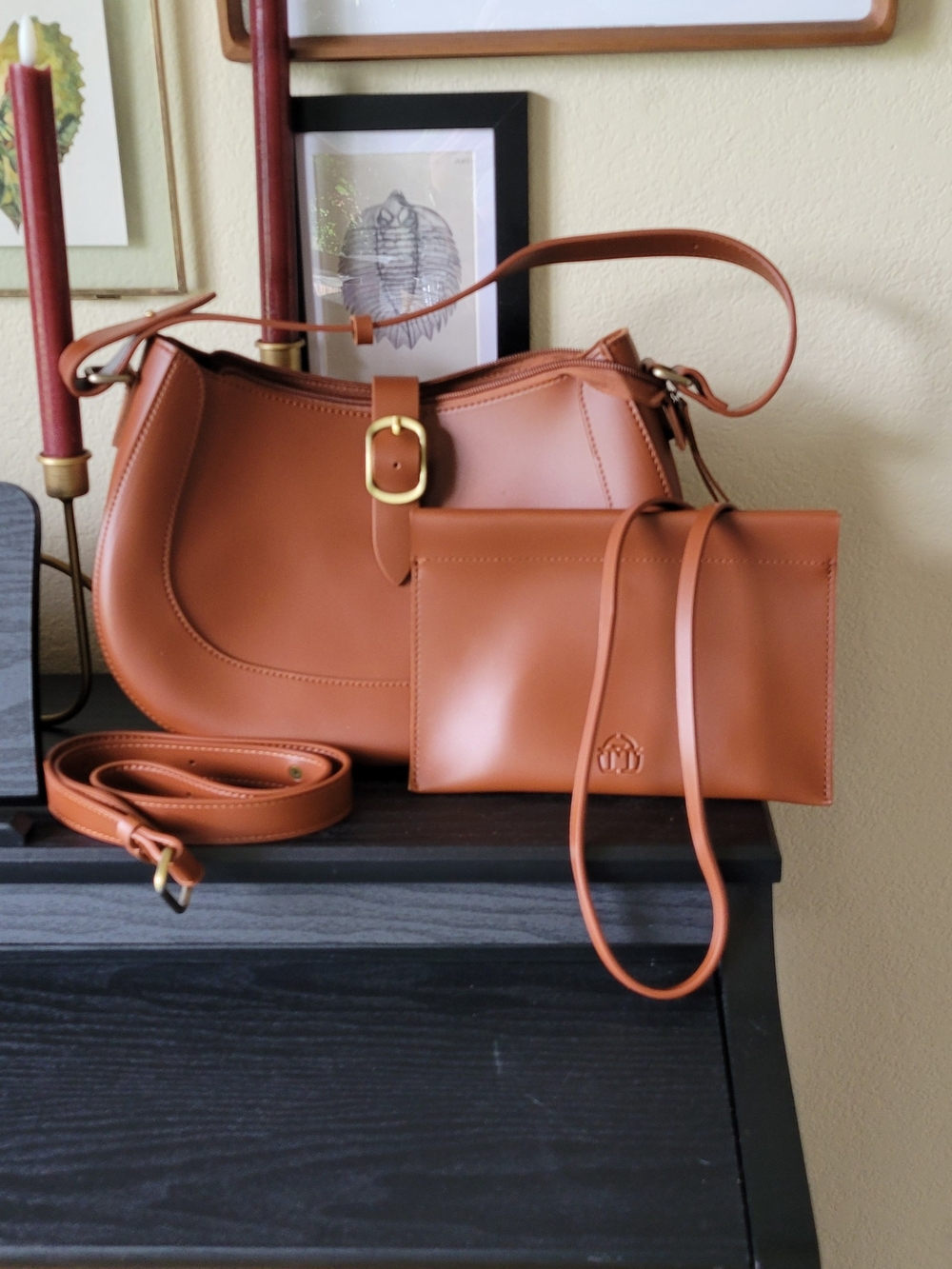 Classic Saddle Shoulder Bag